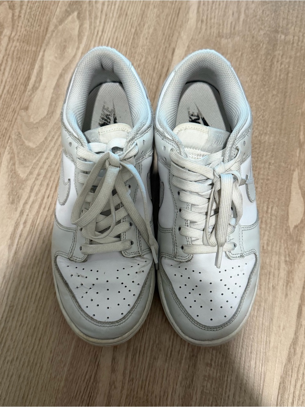 Nike Dunk Low Photon Dust (Women's) Photon Dust Sneakers in White